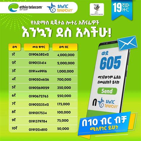 adimas lottery 2016|Admas Digital Lottery 019 Tir 2016 (Feb 3, 2024) Results.